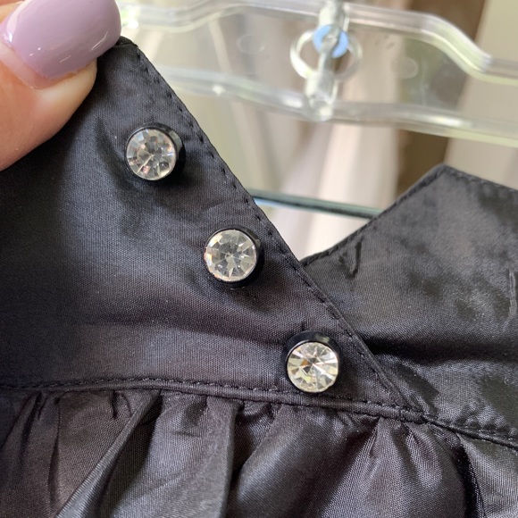 Vintage Black Full Midi Skirt - Picture 7 of 7